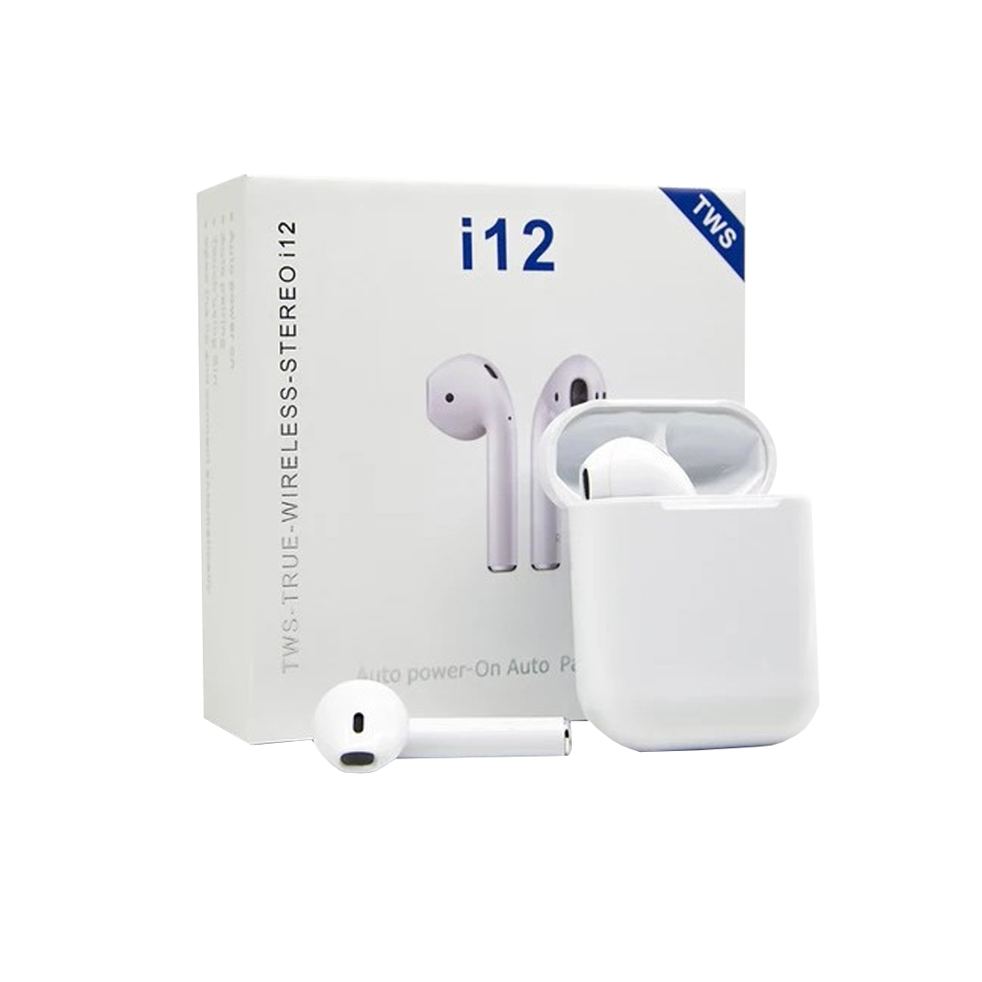 (614) Auriculares inalambrico bluetooth earphones i12