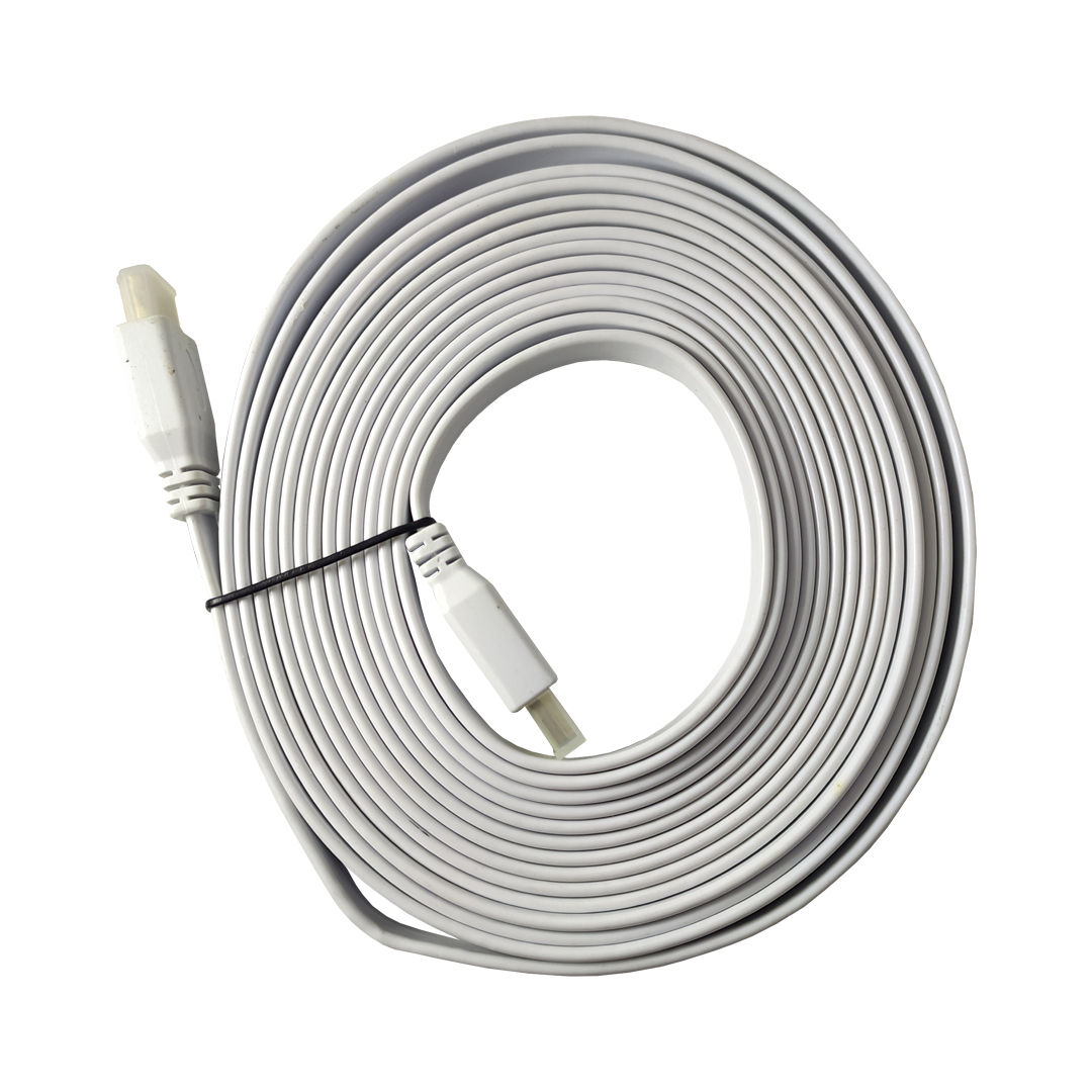 (756) Cable hdmi plano 10 metros full hd 1080p 3d ps3 4k bluray 1.4v