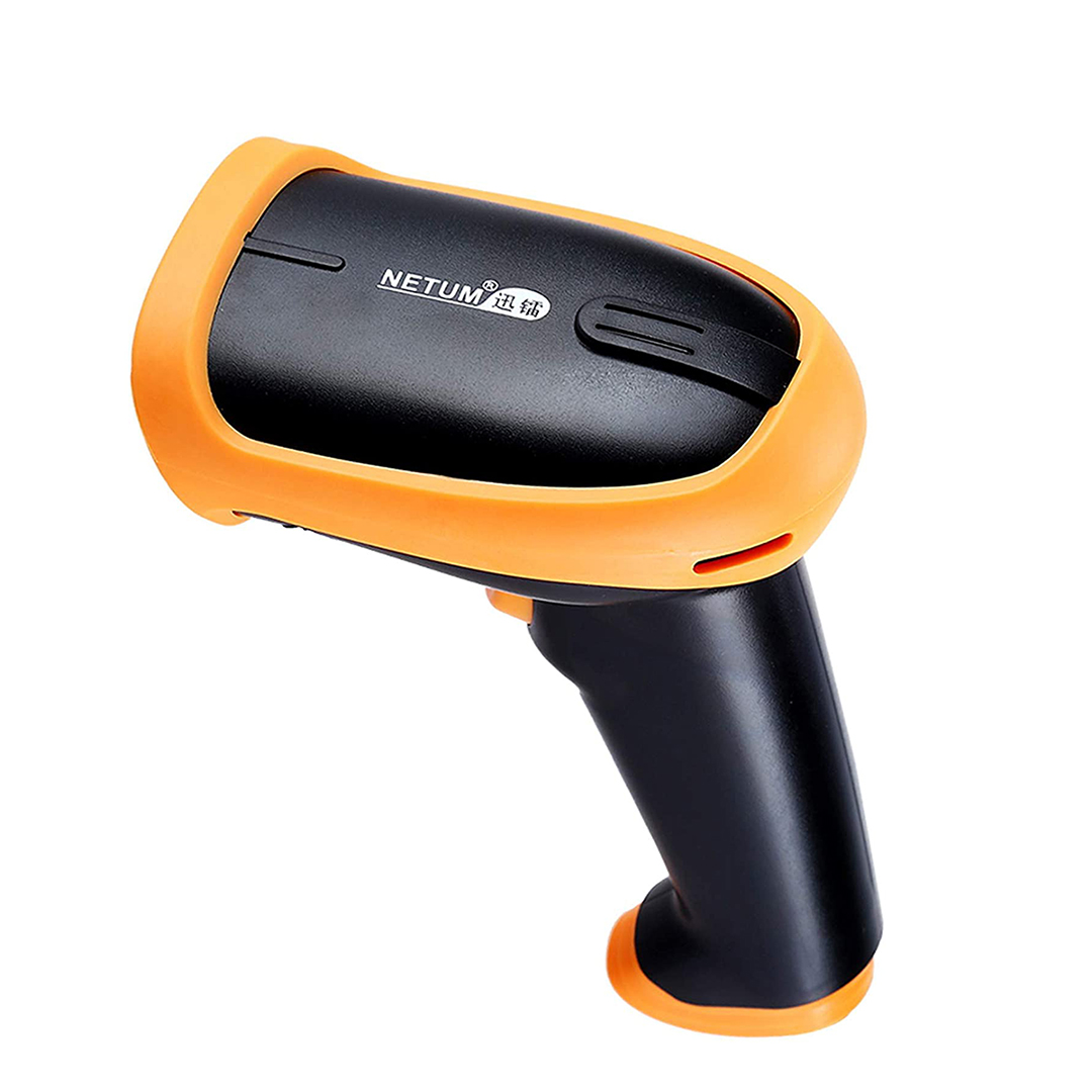 (431) Lector codigo de barras inalámbrico usb recargable