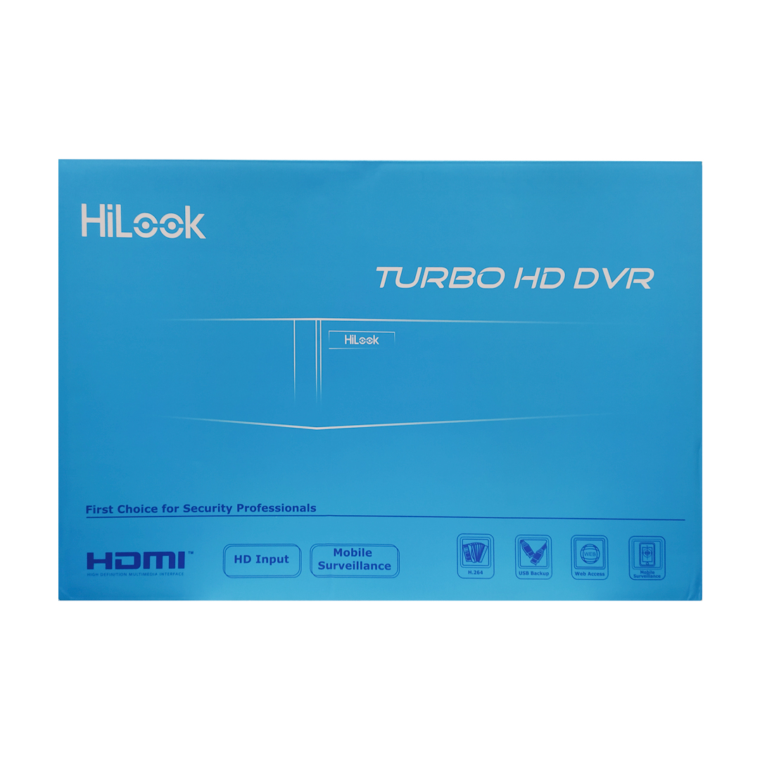 (1121) DVR HILOOK 8 canales 1080p 4 mp
