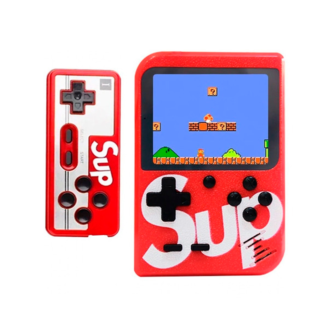 (1198) Nintendo sup game box 400 en 1 con control