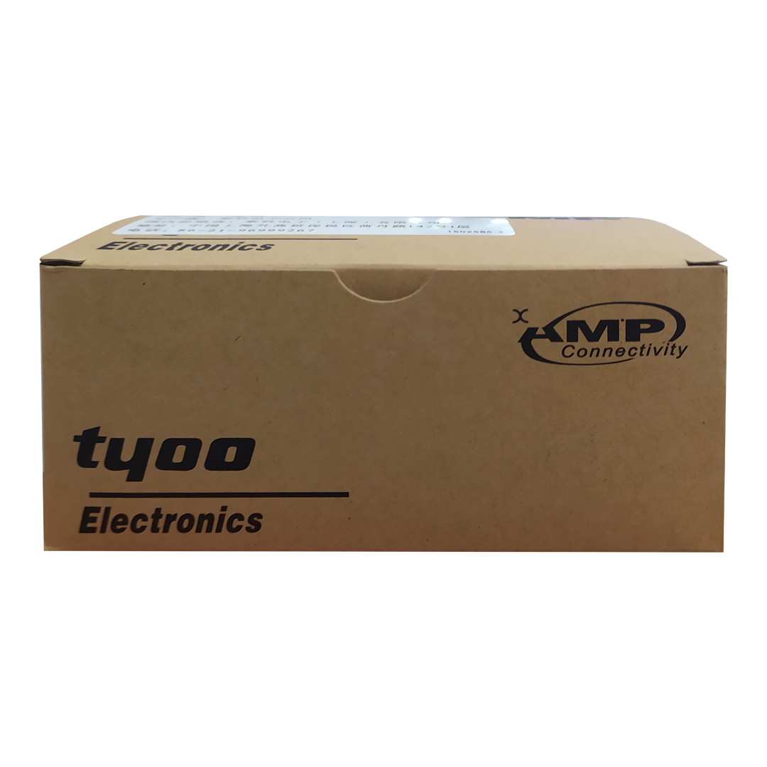 (1423)  Conector rj45 por caja 100 unidades cat 6 amp