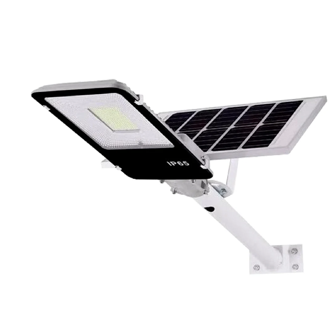 (533) Lampara Solar led con panel solar 100W con control remoto