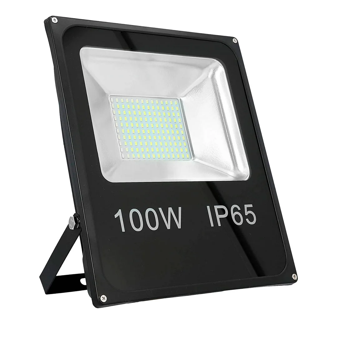 (534) Reflector led con panel solar 100W con control remoto