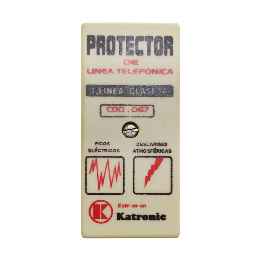 (692) Protector de linea telefonica katronic