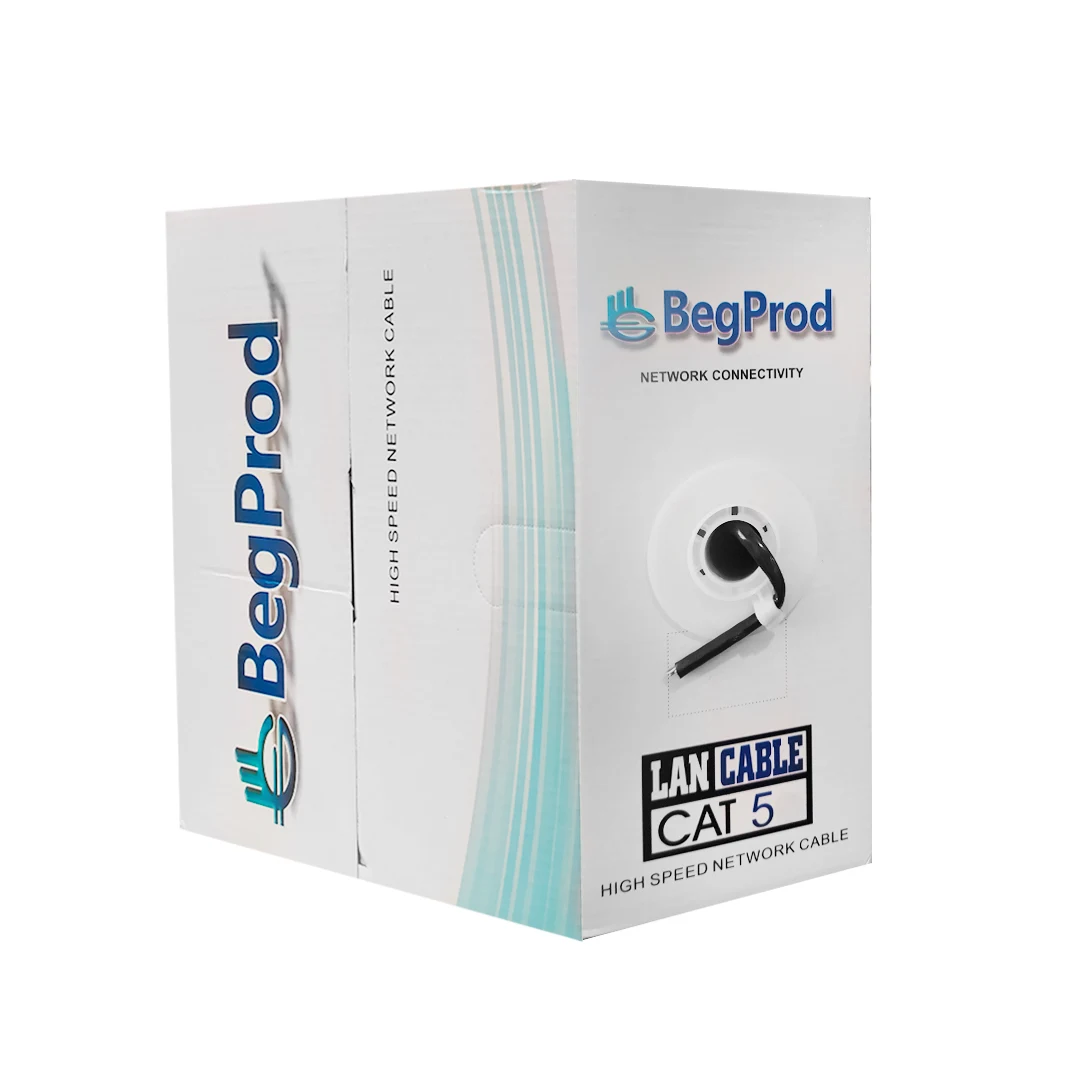 (1504) Bobina cable utp CAT 5 Begprod 100 mts 0,45mm