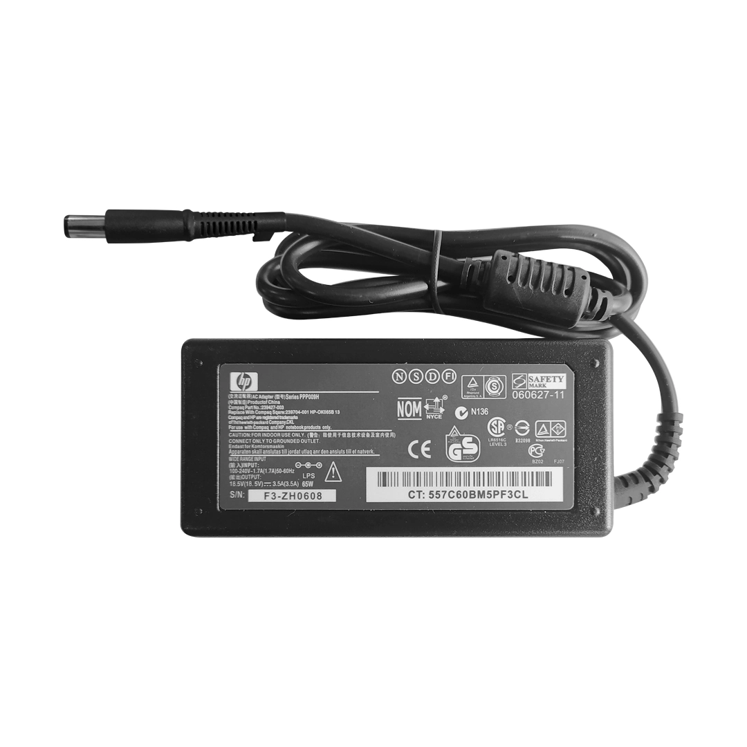 (403) Cargador Hp aguja 18.5V 3.5A 4.8x17mm PPP009H