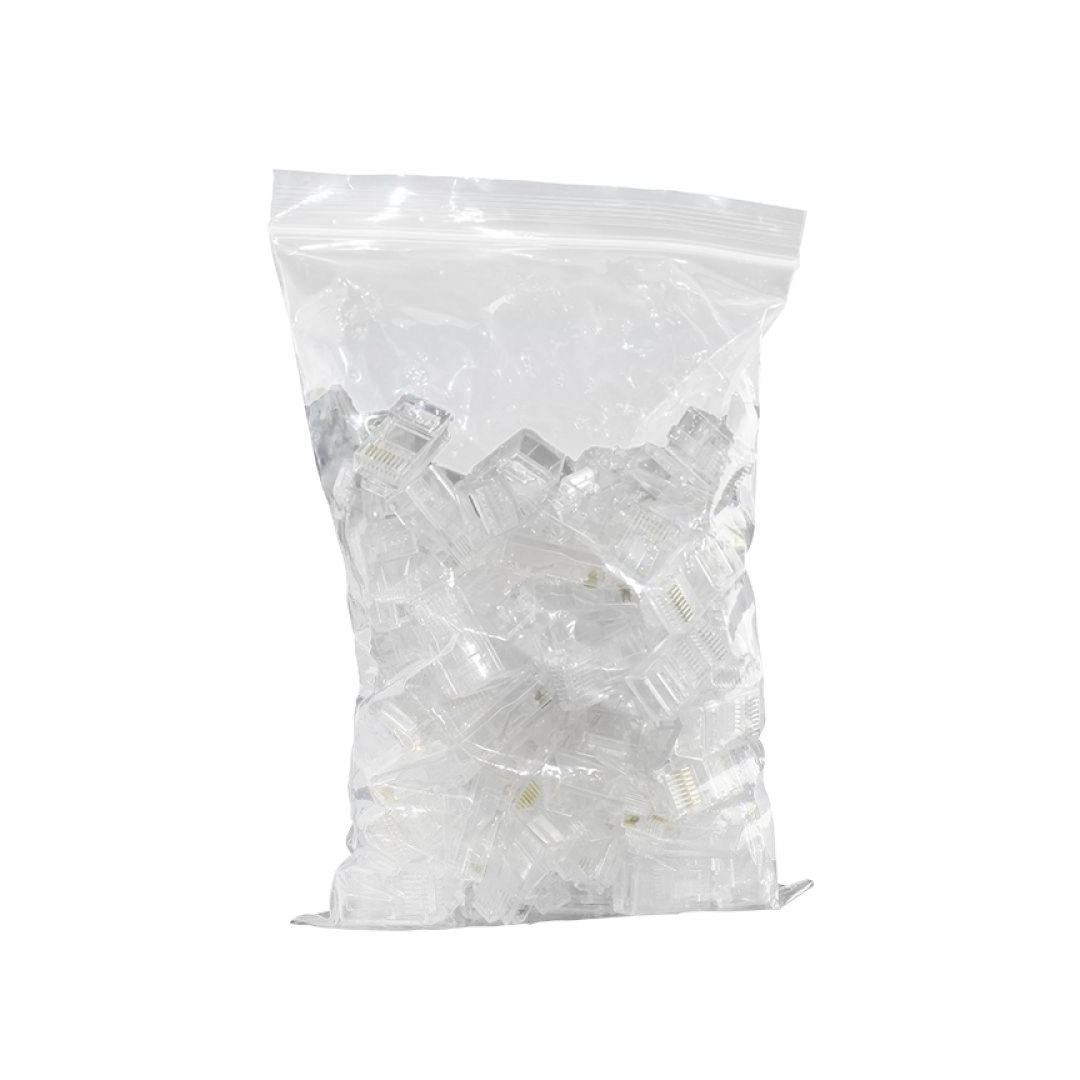 (1508) Conector rj45 cat5 por paquete 1000 unidades