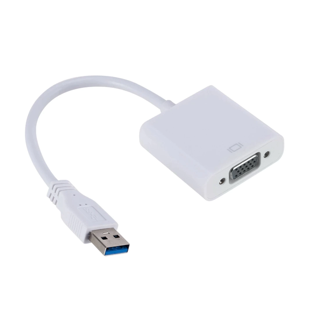 (507) Convertidor cable usb 3.0 a vga(macho a hembra)