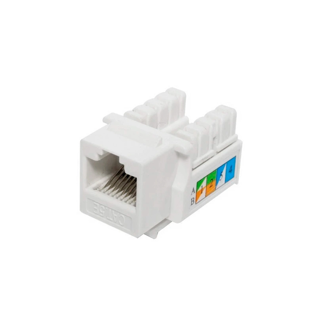 (738) Conector jack coupler rj45 cat5e hembra