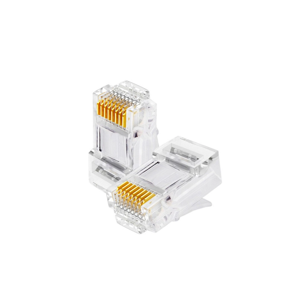 (300) Conector RJ45 Categoria 6  por Unidad
