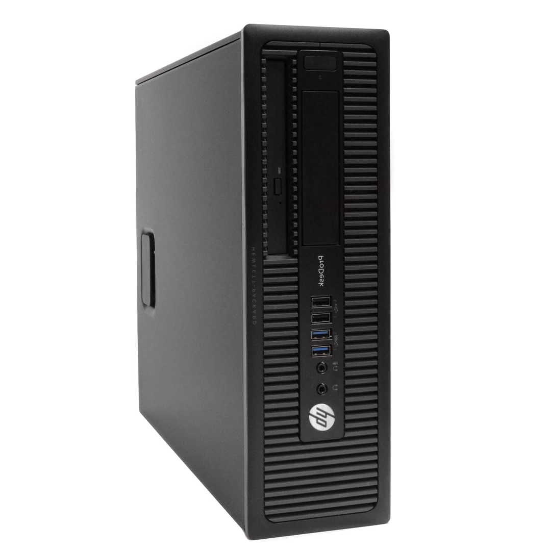 (1636) Cpu hp prodesk 600 G1  core i5 4ta, 4gb ram, 500 disco duro