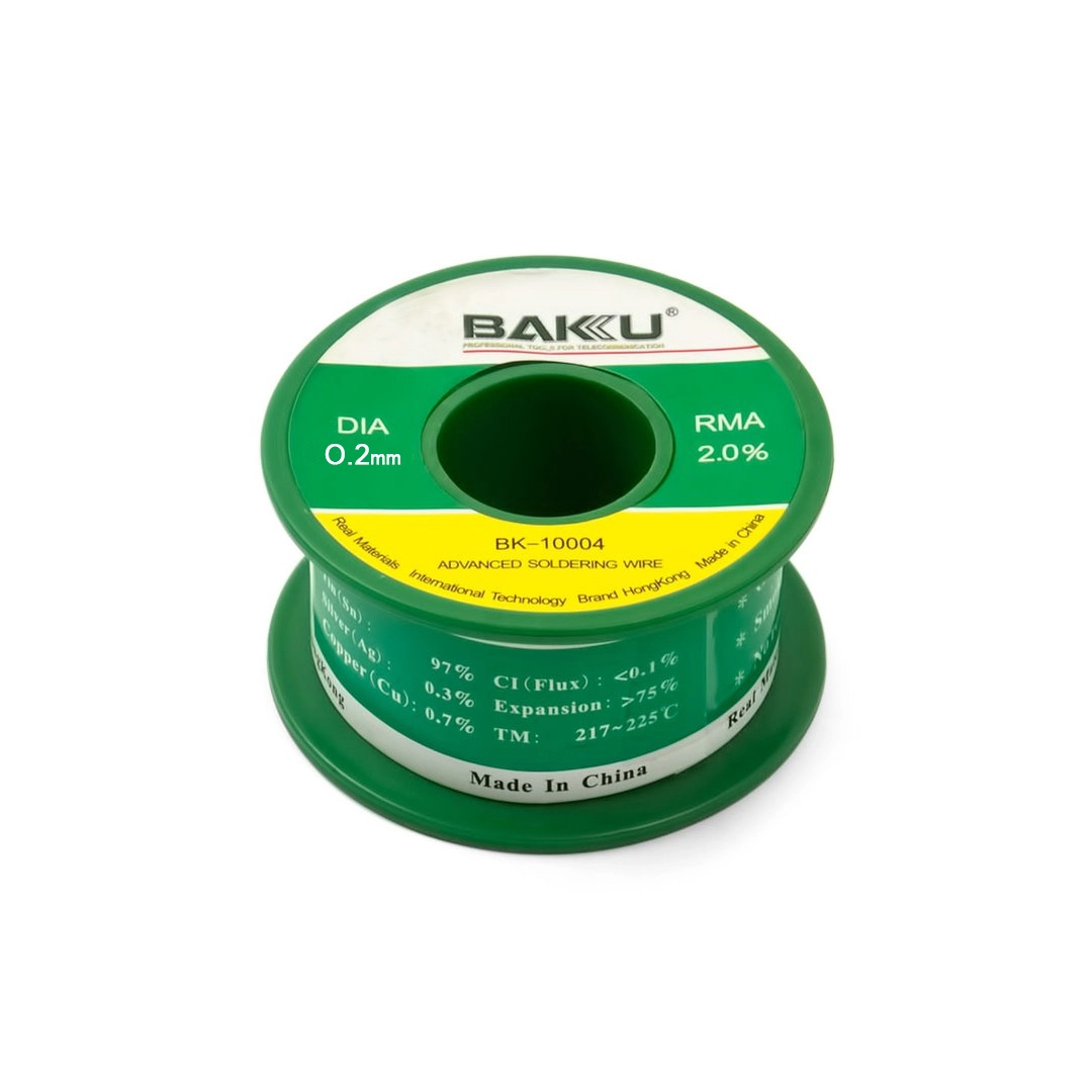 (1663) Rollo estano 0.2MM 50G baku