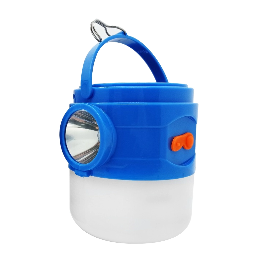 (1712) Bombillo  recargable solar  linterna 9x11.5cm, mas de 3 hora