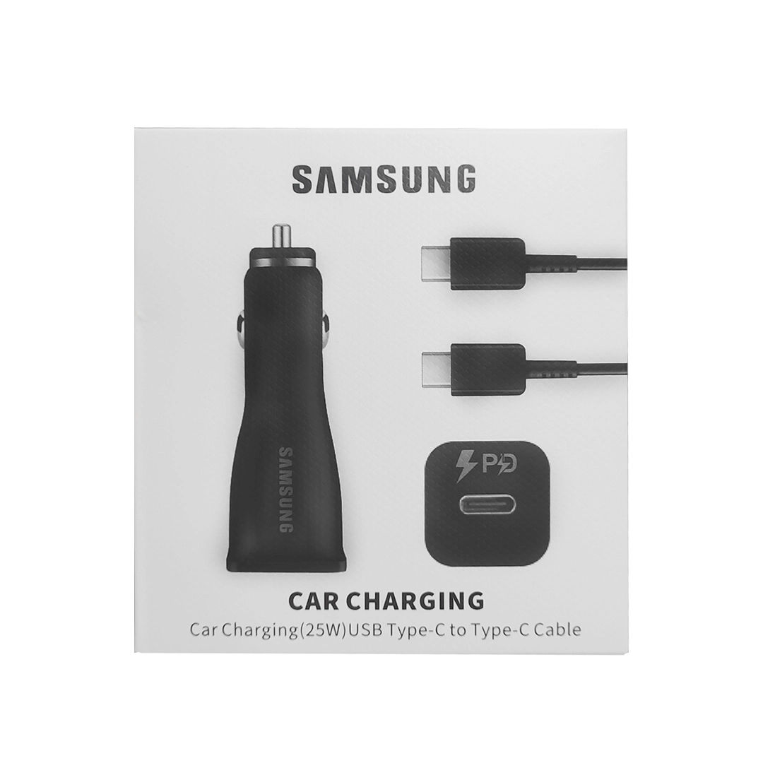(1743) Cargador de carro 2 en 1 samsung