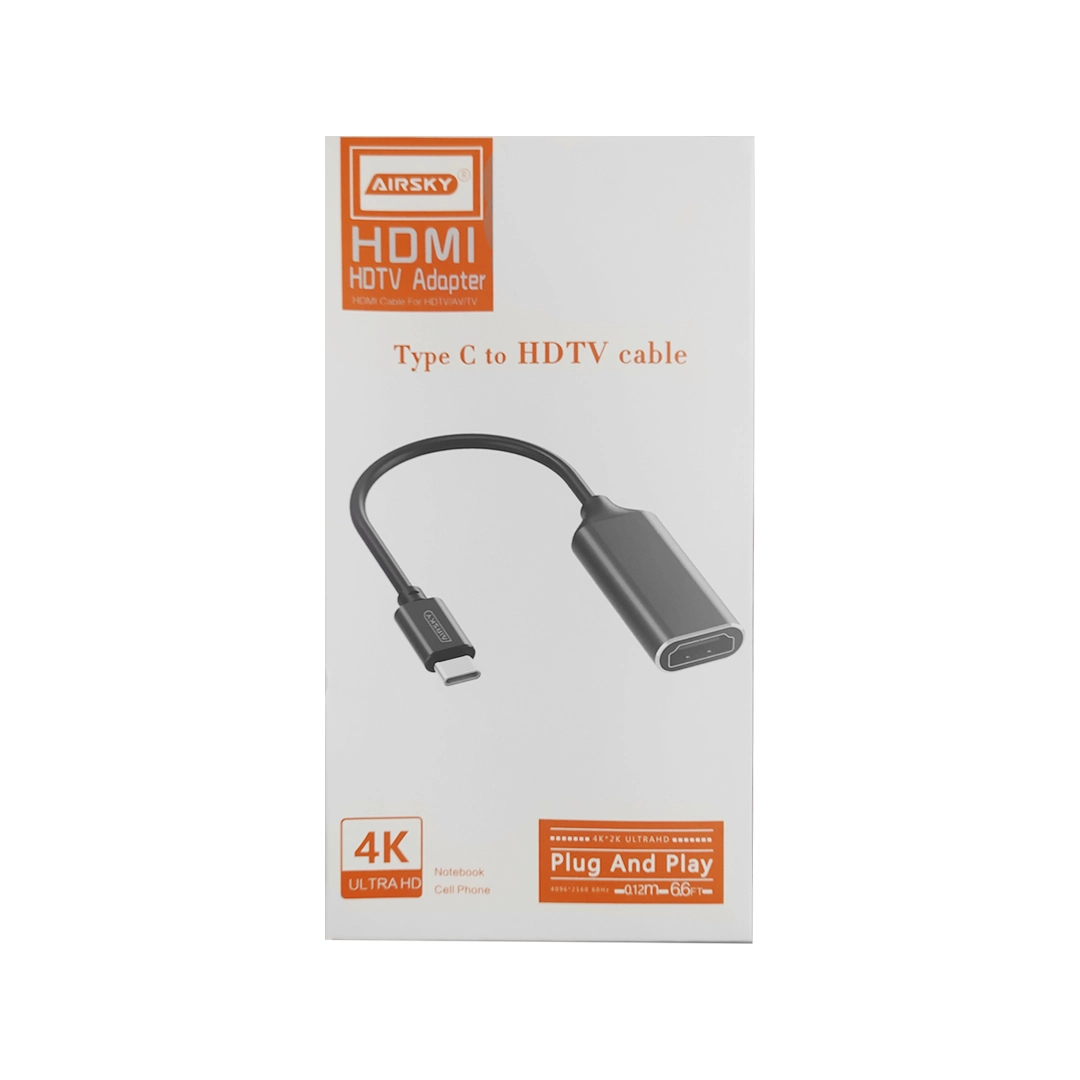 (1733) Adaptador convertidor tipo C a Hdmi