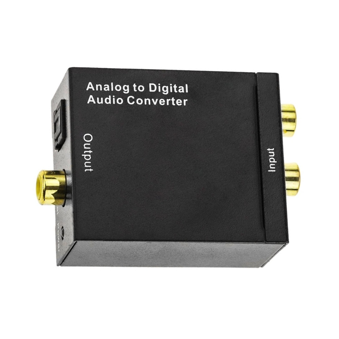 (1625) Convertidor de audio óptico digital a RCA