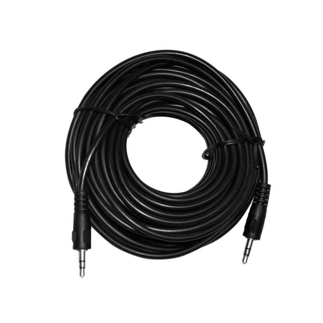 (1795) Cable auxiliar 10  metros 3.5mm macho a macho