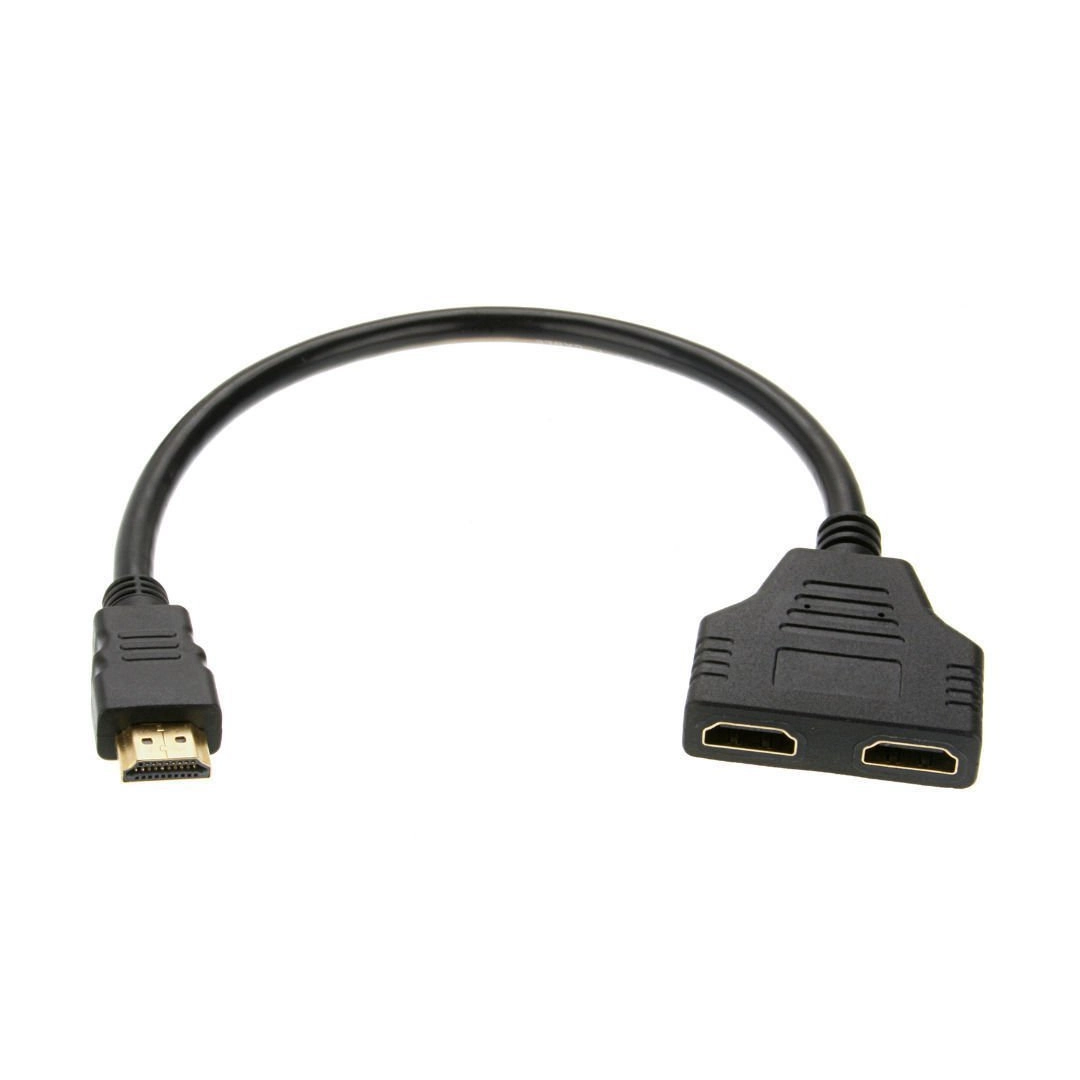 (2171) Splitter cable hdmi 1x2 1 entradas 2 salidas