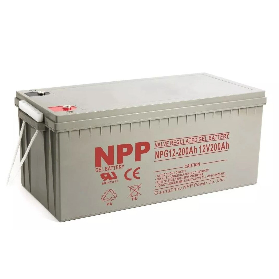 (2412) Batería  NPP 12V 200AH Gel ciclo profundo
