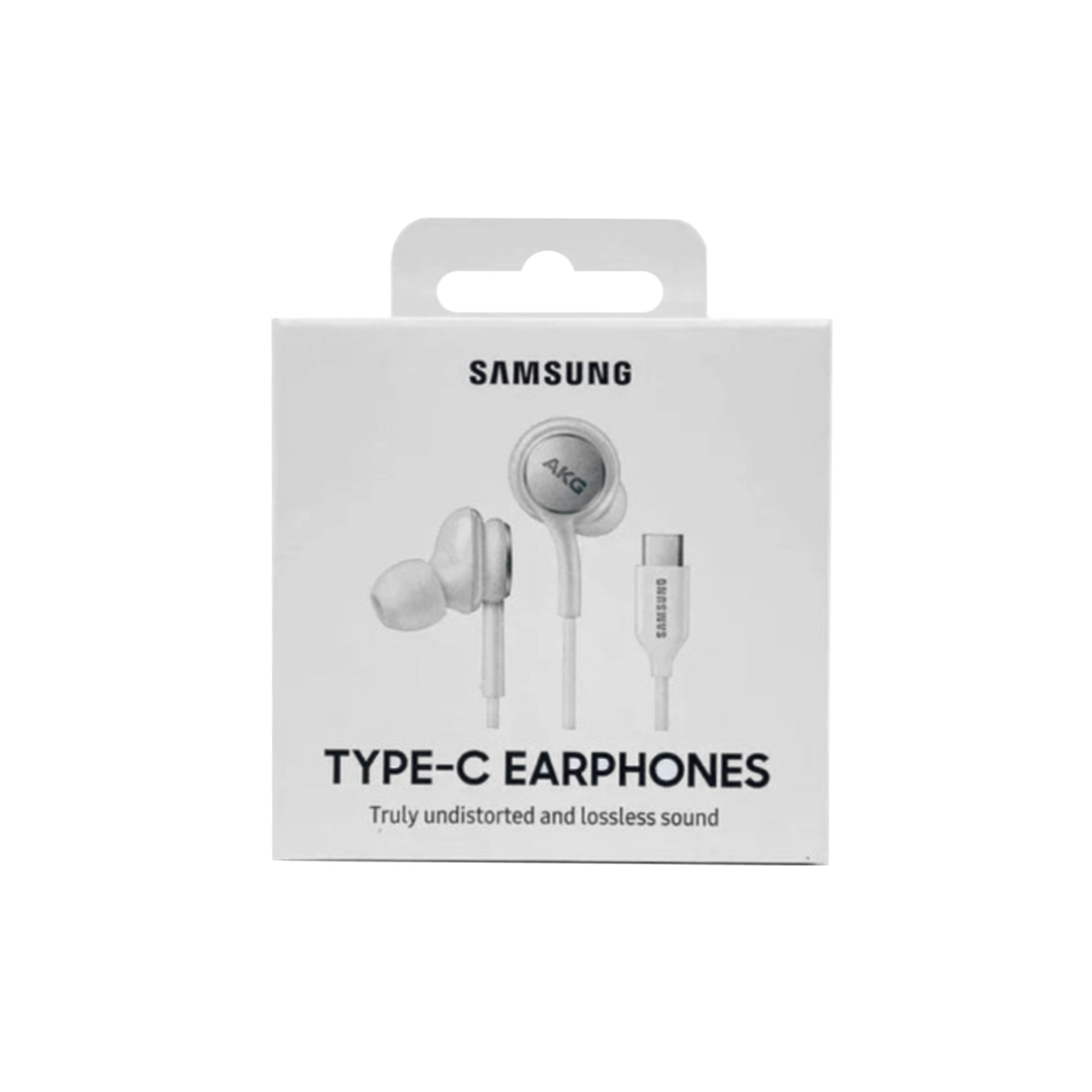 (2428) Auricular samsung akg tipo c Blanco