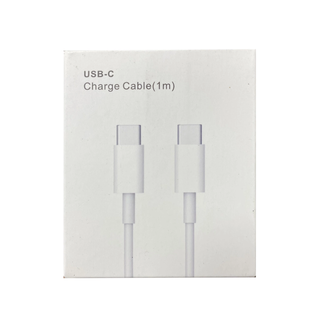 (2657) Cable iphone tipo C a tipo C certificado