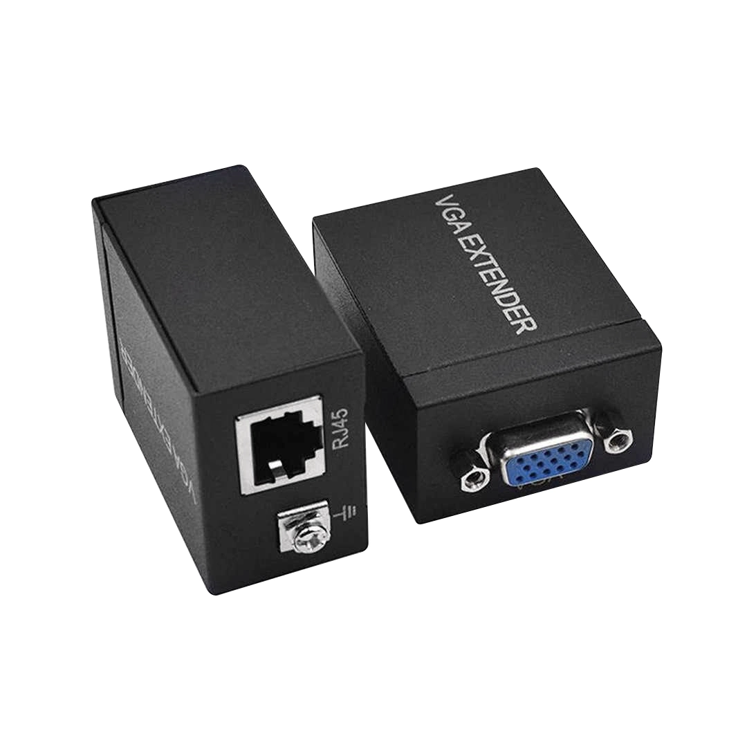 (2699) Extensor VGA a RJ45 Cat5 y Cat6 extiende 60 metros