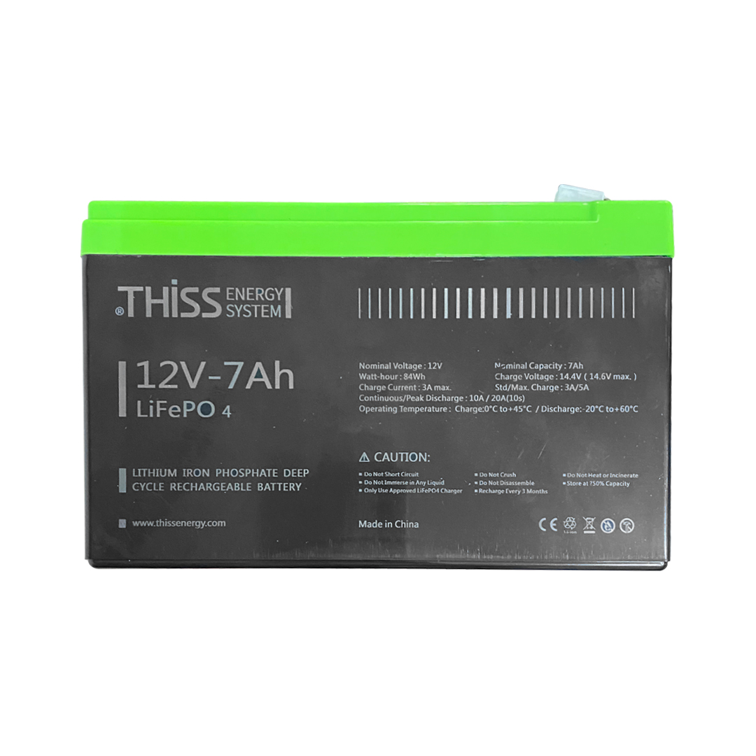 (2801) Bateria de litio LifePO 12v 7ah