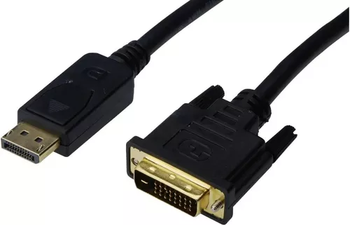 (1472) Convertidor cable displayport a dvi 24+1 macho 1,8mts
