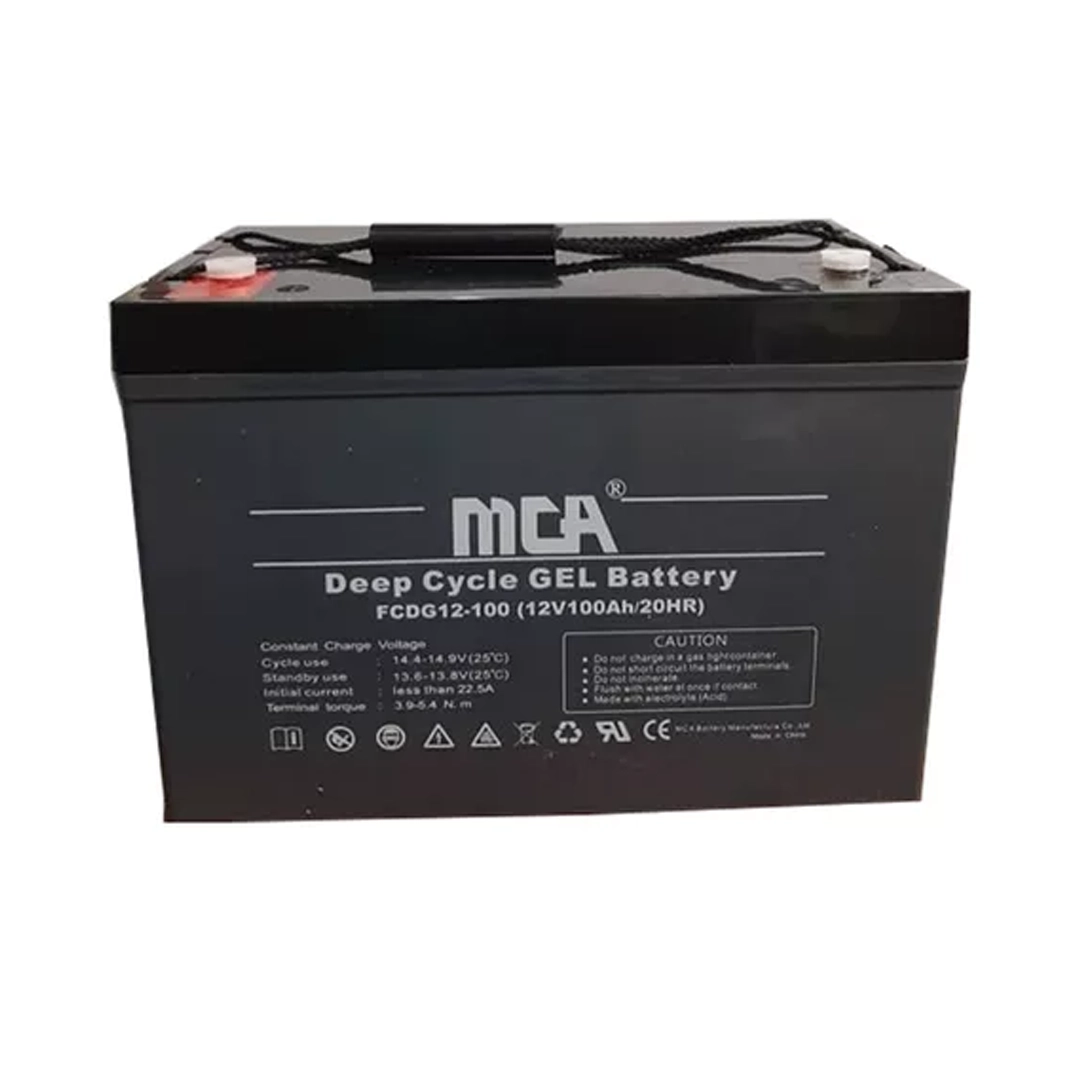 (2855) BATERIA GEL MCA 12V 100AMP