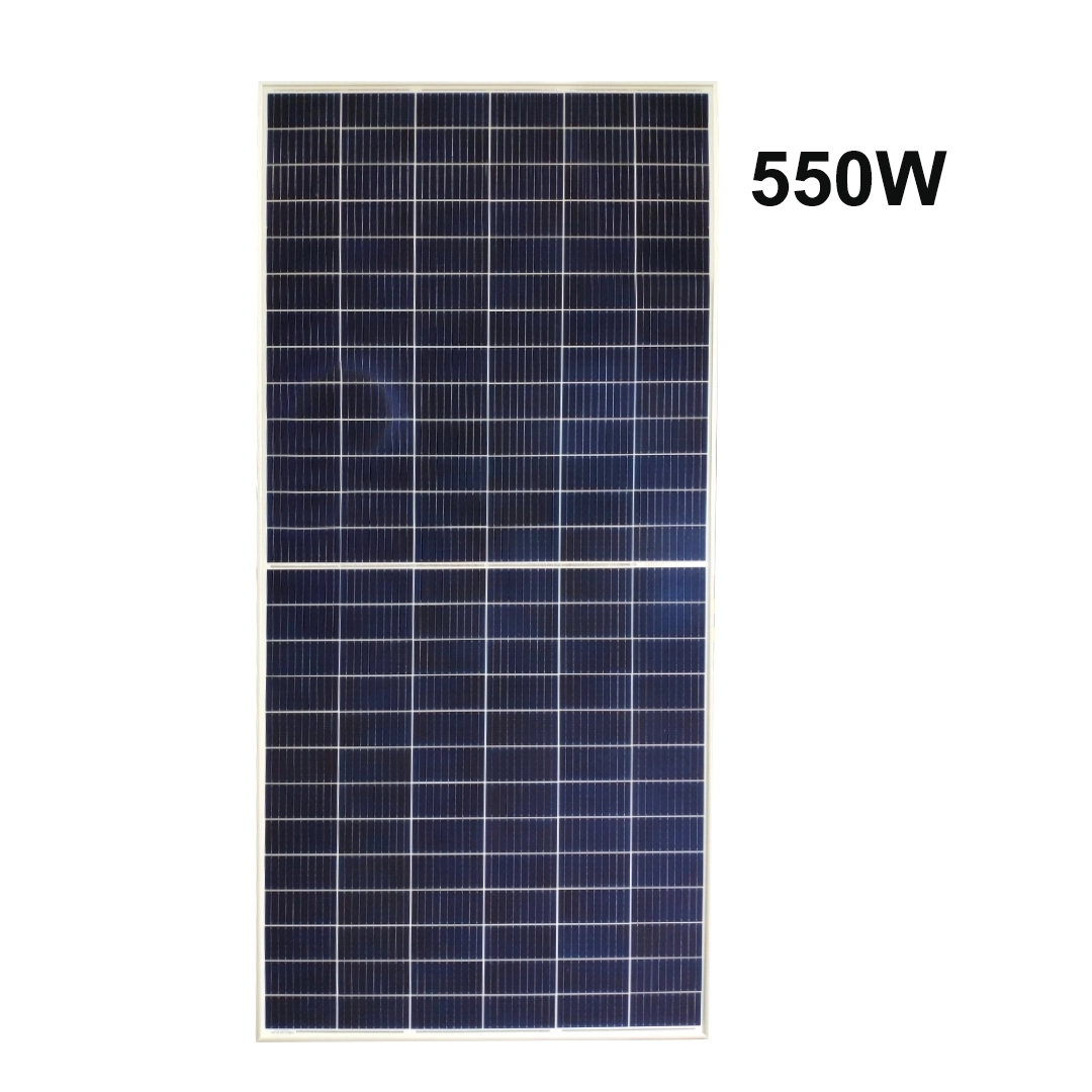 (3060) Panel solar 550W 12V- 48V monocristalino fotovoltaico con conector MC4 228X114CM