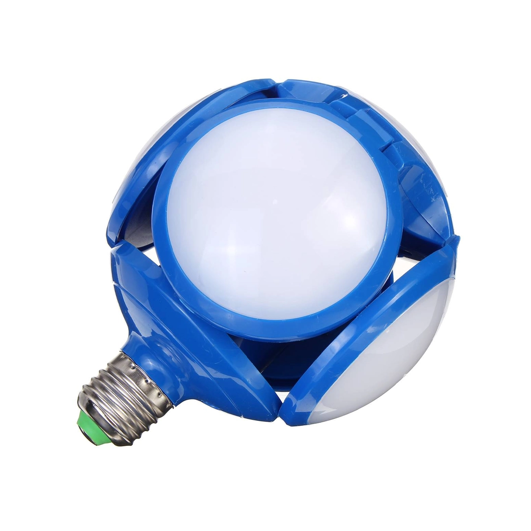 (3197) Bombillo led balon plegable 40w 110v/220v 4 hojas 15x12cm