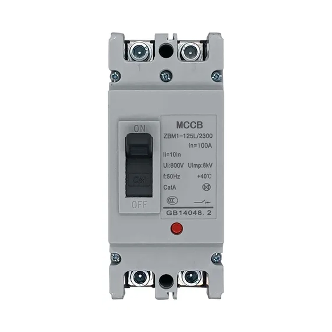 (3204) Breaker industrial 2 POLO 100A ZBM1-125L