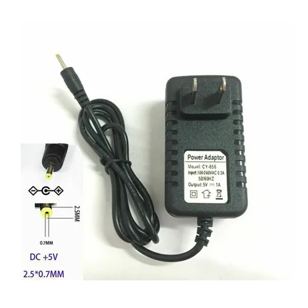 (2139) Transformador 5v 1a punta amarillo 2.5x0.7mm