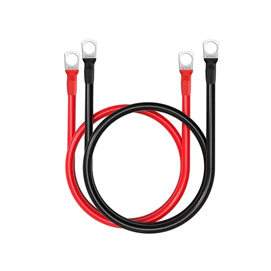 (3325) Cable para puentear la bateria 16mm 30cm de largo por unidad