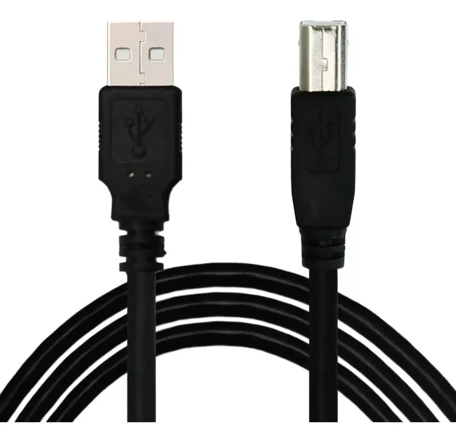 (75) Cable usb impresora  1.5 Metros