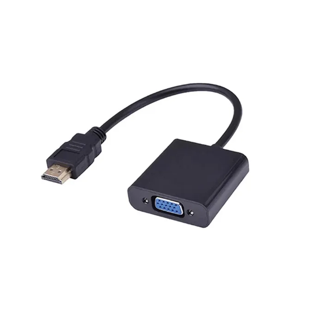 (3430) Convertidor cable hdmi macho a vga hembra sin audio