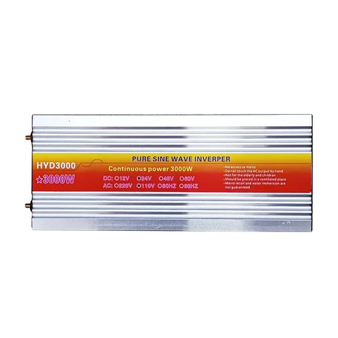 (3062)  Inversor de corriente 3000w 24v/110v  onda pura