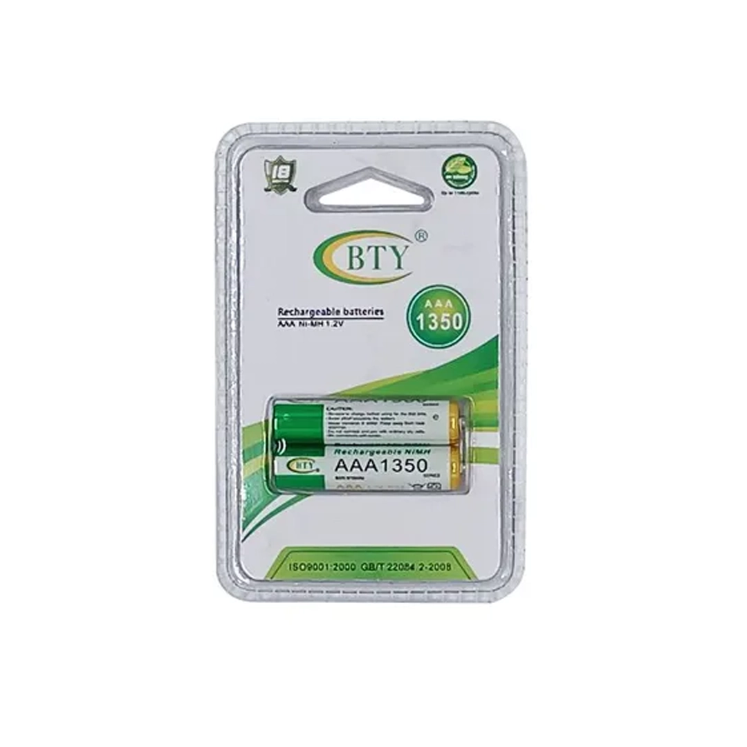 (3522) Pila bateria aaa 1350mah bty nimh recargable blister por par