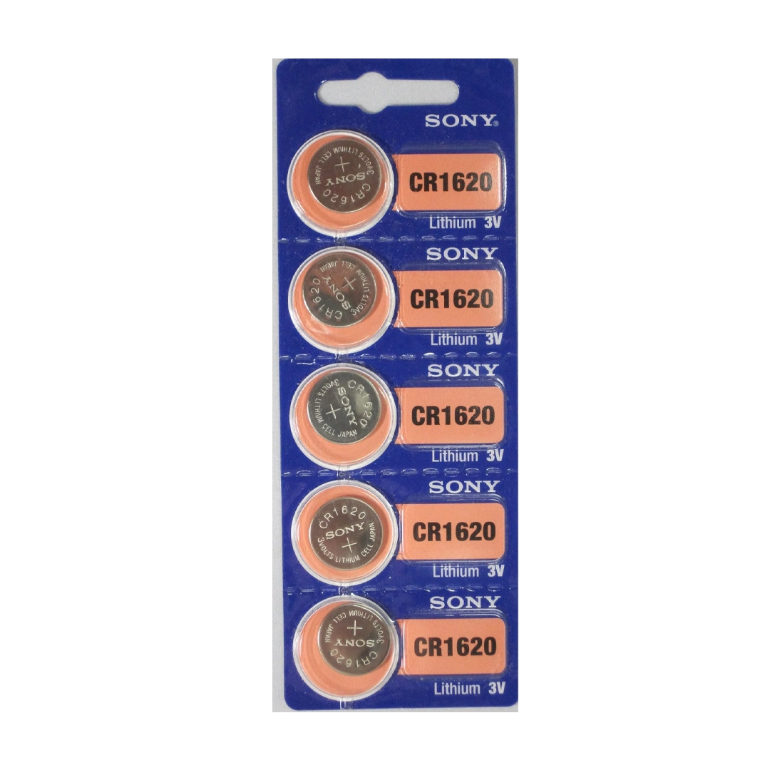 (3525) Pila cr1620 3v blister 5 unidades sony