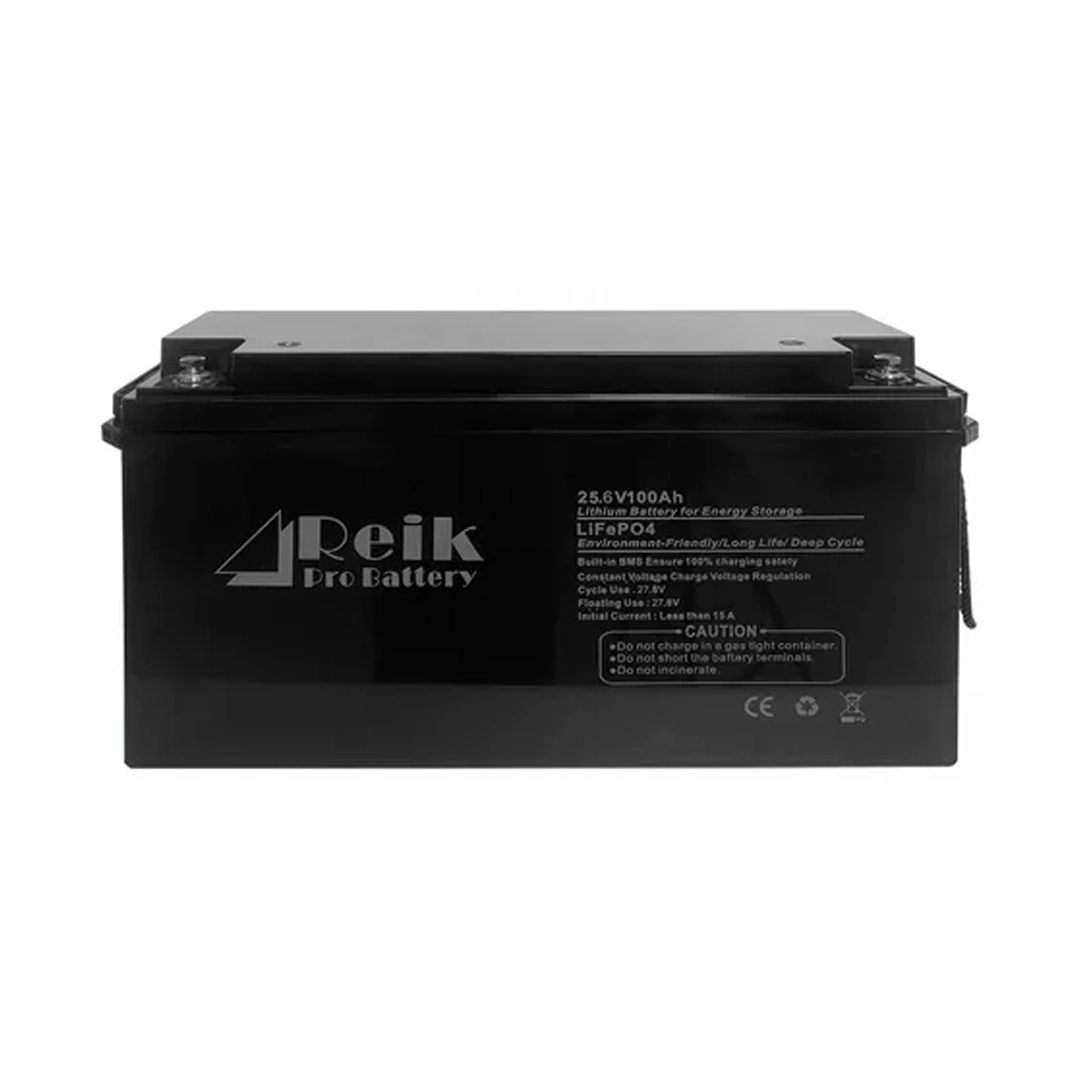 (3628) Bateria de litio lifepo4 25,6v 100ah marca reik